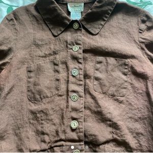 Vintage Talbots Shirt with Puffed Sleeves